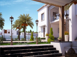 A model of a modern villa in the middle style Model 3D