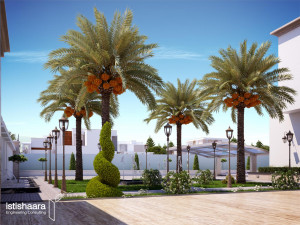 A model of a modern villa in the middle style Model 3D