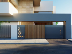 Modern villa model 256 3D 模型