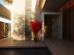 Modern villa model 256 3D Model