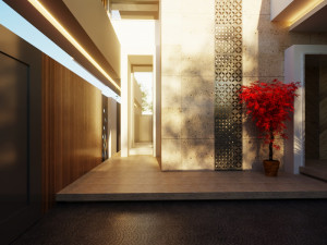 Modern villa model 256 3D 模型