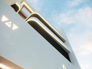 Commercial building 3D Model
