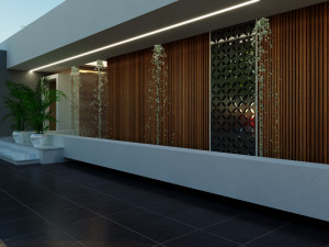 Modern villa model 666 3D Model