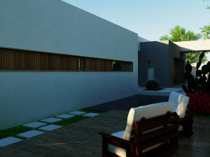 Modern villa model 666 3D Model