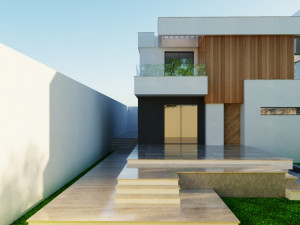 Modern villa model 1988 3D Модель