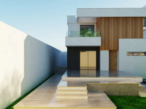 Modern villa model 1988 3D Model