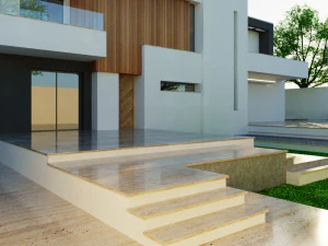 Modern villa model 1988 3D Model