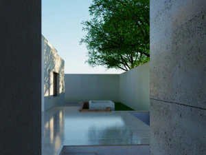 Modern villa model 1988 3D Model