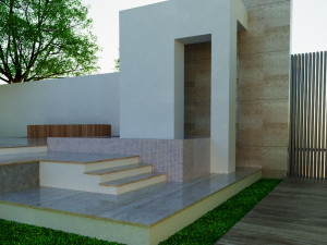 Modern villa model 1988 3D Модель