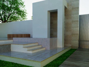 Modern villa model 1988 3D Model