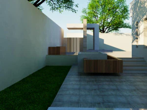 Modern villa model 1988 3D Model