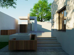 Modern villa model 1988 3D Model