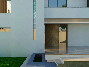 Modern villa model 1988 3D Model