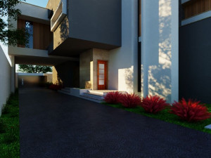Modern villa model zeyad Modèle 3D