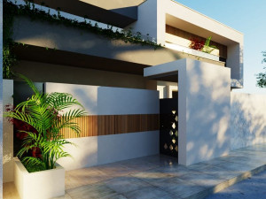 Modern villa model zeyad Modèle 3D