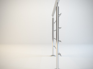S of handrail reling Modelo 3D
