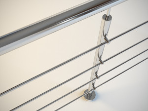 S of handrail reling Modelo 3D