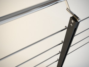 S of handrail reling Modelo 3D