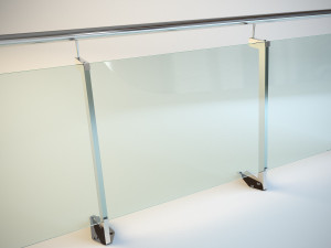 S of handrail reling Modelo 3D