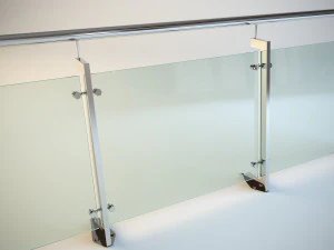 S of handrail reling 3D Model