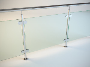 S of handrail reling Modelo 3D
