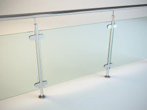 S of handrail reling 3D Model