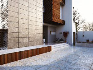 A modern villa 2story Model 3D