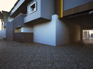 A modern villa 2story Model 3D