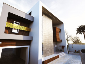 A modern villa 2story Model 3D