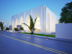Security directorate building Modèle 3D