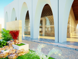 Security directorate building Modèle 3D