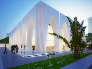 Security directorate building Modèle 3D
