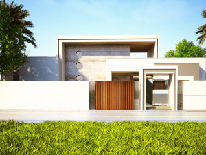 A modern beautiful and elegant house and villa 3D Model