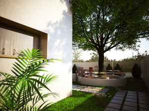A modern beautiful and elegant house and villa 3D Model