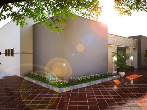 A modern beautiful and elegant house and villa 3D Model