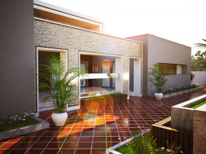 A modern beautiful and elegant house and villa 3D Model