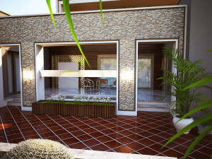 A modern beautiful and elegant house and villa 3D Model