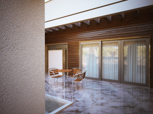 A modern beautiful and elegant house and villa 3D Model