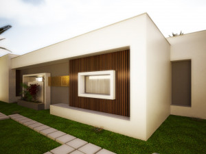 Modern villa omraan 411 3D Model