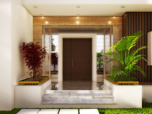 Modern villa omraan 411 3D Model