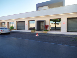 Model of a group of commercial shops on the main street 3D Модель