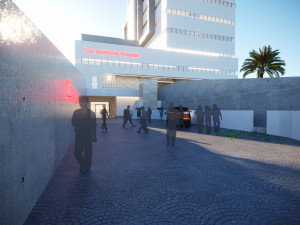 Model of a private hospital Model 3D