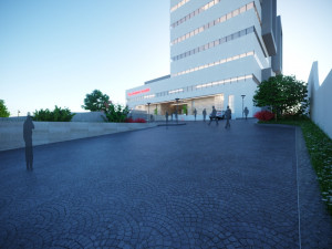 Model of a private hospital Model 3D