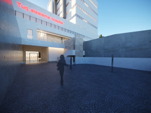 Model of a private hospital Model 3D