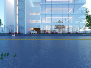 Of a Bank 3D Model