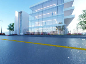 Of a Bank 3D Model