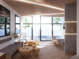 Cafe Interior Design In African Style 3D Model