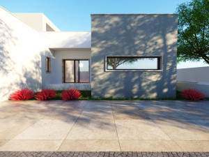 Modern House on the GroundFloor Low-poly 3D 모델