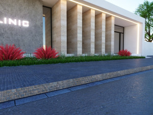 Modern clinic Low-poly 3D 모델