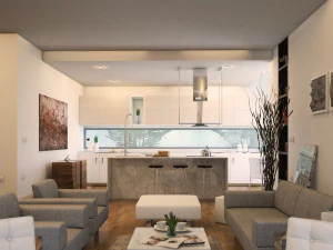 Italian interior design 3D Model